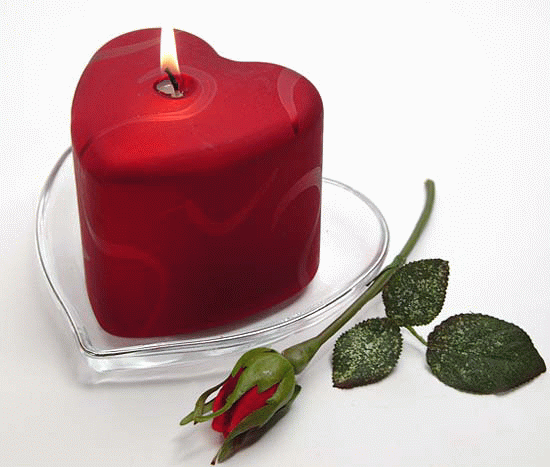 bougie d'amour